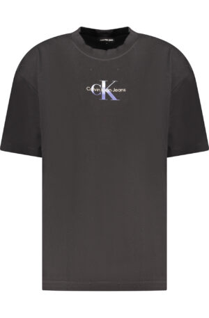 CALVIN KLEIN T-SHIRT MANICHE CORTE DONNA NERO