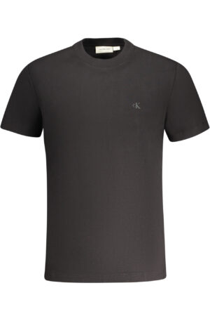 CALVIN KLEIN T-SHIRT MANICHE CORTE UOMO NERO
