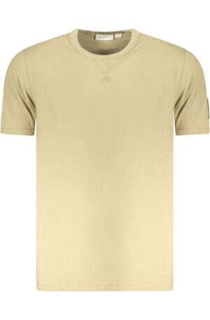 CALVIN KLEIN T-SHIRT MANICHE CORTE UOMO VERDE