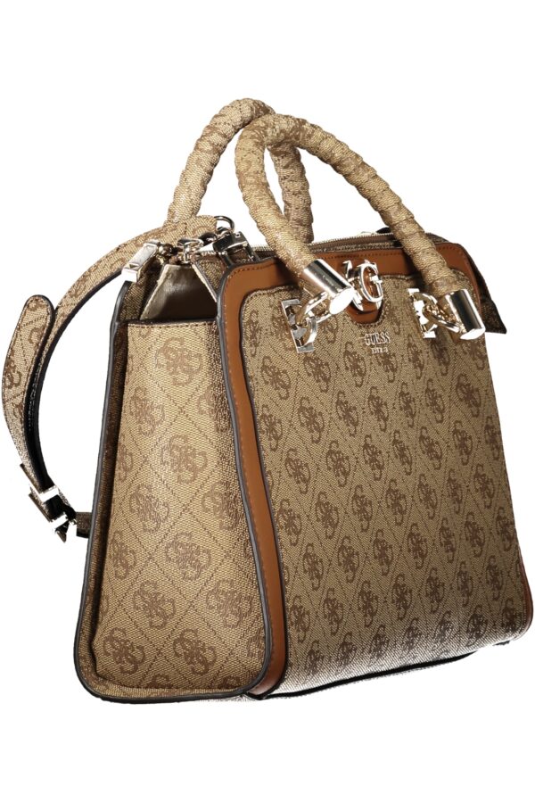 GUESS JEANS BORSA DONNA BEIGE - immagine 3