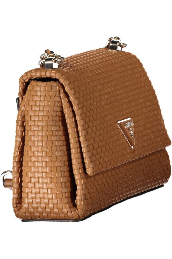 GUESS JEANS BORSA DONNA MARRONE - immagine 3