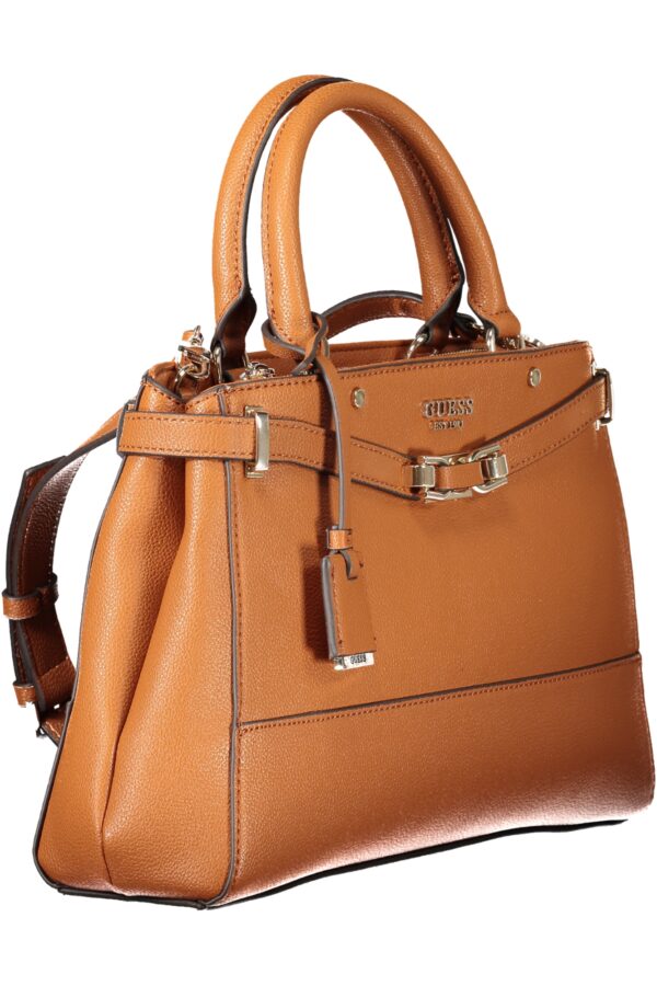 GUESS JEANS BORSA DONNA MARRONE - immagine 3