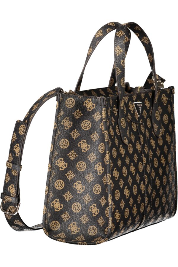 GUESS JEANS BORSA DONNA MARRONE - immagine 3