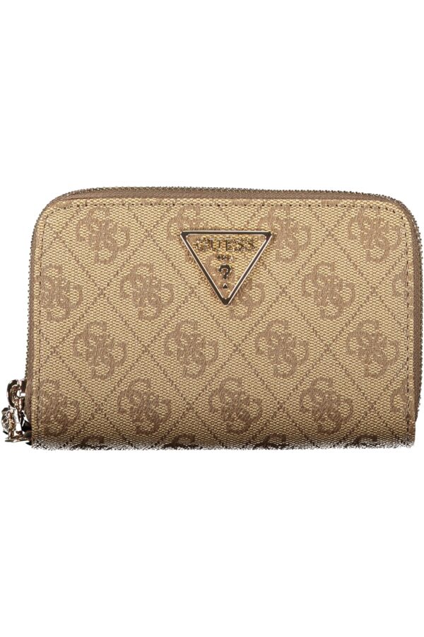 GUESS JEANS PORTAFOGLIO DONNA BEIGE