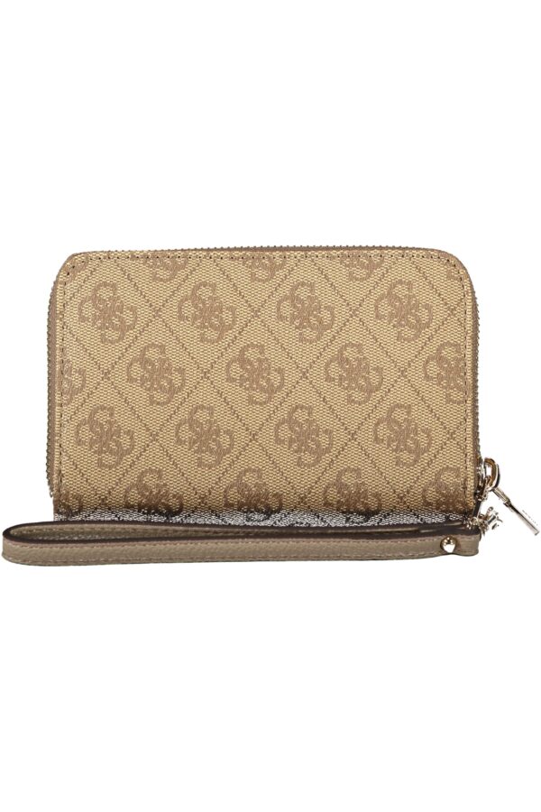 GUESS JEANS PORTAFOGLIO DONNA BEIGE - immagine 2
