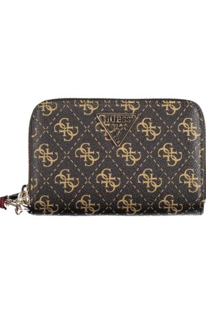 GUESS JEANS PORTAFOGLIO DONNA MARRONE