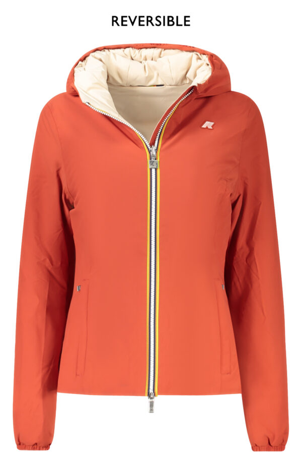 K-WAY GIUBBOTTO DONNA ROSSO
