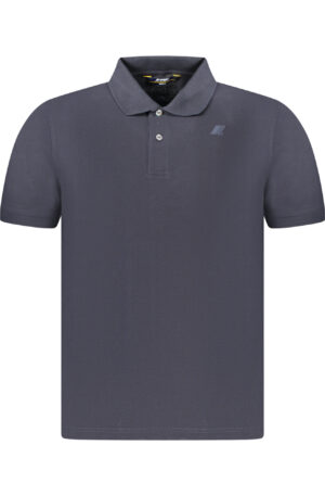 K-WAY POLO MANICHE CORTE UOMO BLU