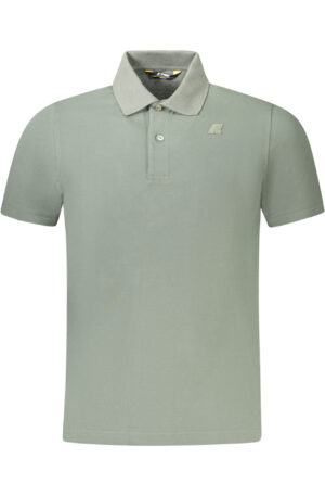 K-WAY POLO MANICHE CORTE UOMO VERDE