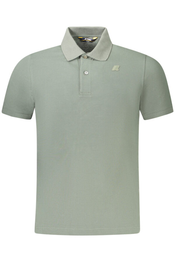 K-WAY POLO MANICHE CORTE UOMO VERDE