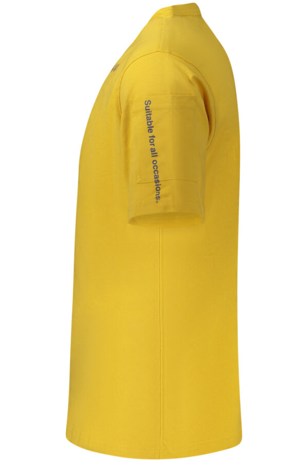 K-WAY T-SHIRT MANICHE CORTE UOMO GIALLO - immagine 3