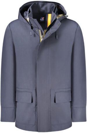 K-WAY TRENCH UOMO BLU