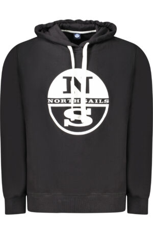 NORTH SAILS FELPA SENZA ZIP UOMO NERO