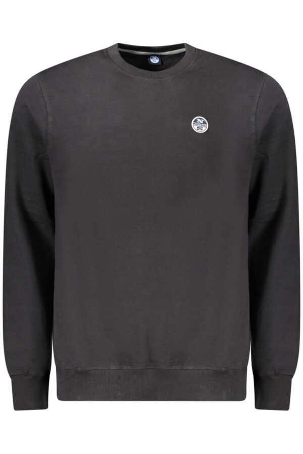 NORTH SAILS FELPA SENZA ZIP UOMO NERO