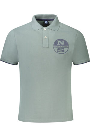NORTH SAILS POLO MANICHE CORTE UOMO VERDE