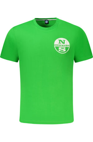 NORTH SAILS T-SHIRT MANICHE CORTE UOMO VERDE