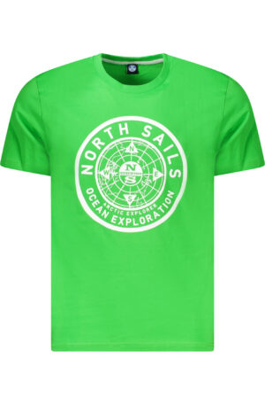NORTH SAILS T-SHIRT MANICHE CORTE UOMO VERDE