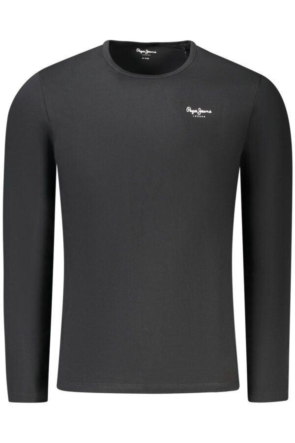 PEPE JEANS T-SHIRT MANICHE LUNGHE UOMO NERO