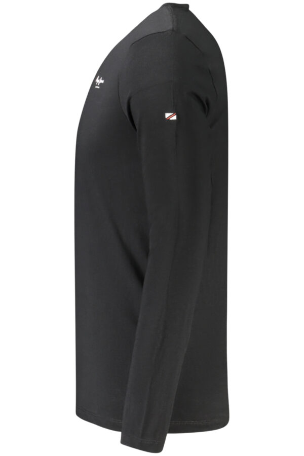 PEPE JEANS T-SHIRT MANICHE LUNGHE UOMO NERO - immagine 3