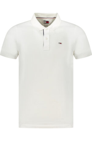 TOMMY HILFIGER POLO MANICHE CORTE UOMO BIANCO