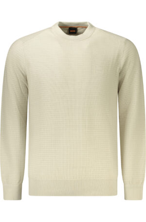 BOSS MAGLIA UOMO BEIGE