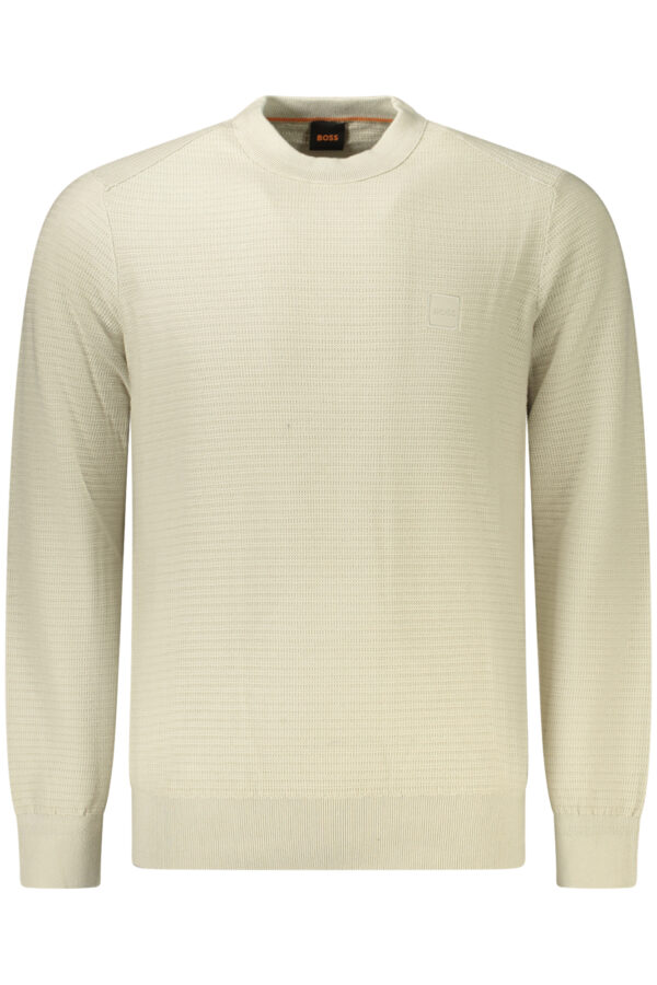 BOSS MAGLIA UOMO BEIGE