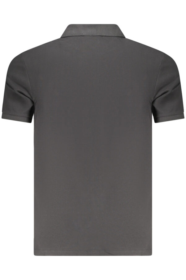CALVIN KLEIN POLO MANICHE CORTE UOMO NERO - immagine 2