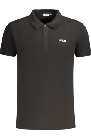 FILA POLO MANICHE CORTE UOMO NERO