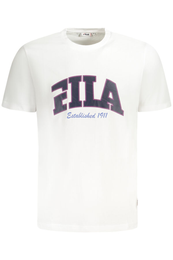FILA T-SHIRT MANICHE CORTE UOMO BIANCO
