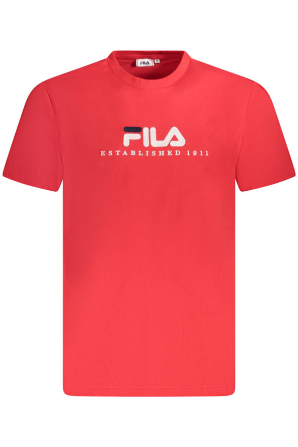 FILA T-SHIRT MANICHE CORTE UOMO ROSSO