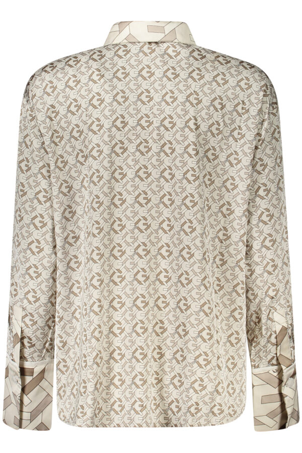 GUESS JEANS CAMICIA MANICHE LUNGHE DONNA BEIGE - immagine 3