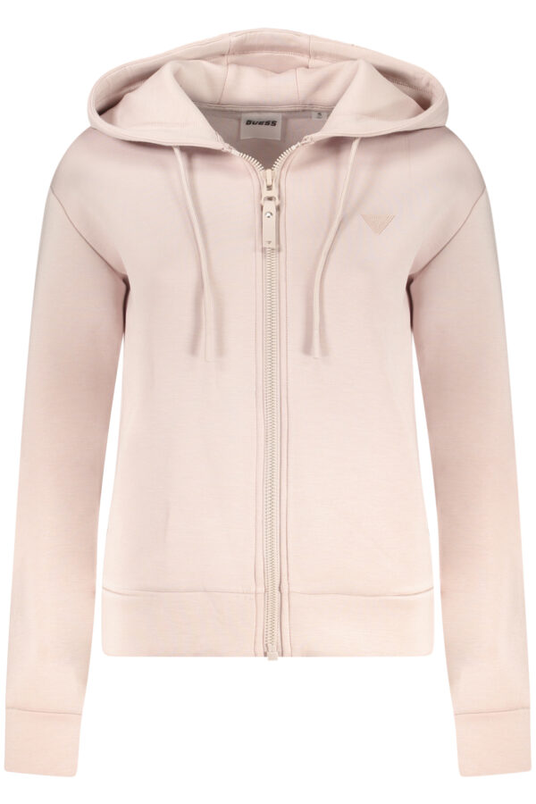 GUESS JEANS FELPA CON ZIP DONNA ROSA