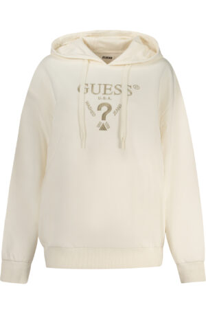 GUESS JEANS FELPA SENZA ZIP DONNA BEIGE