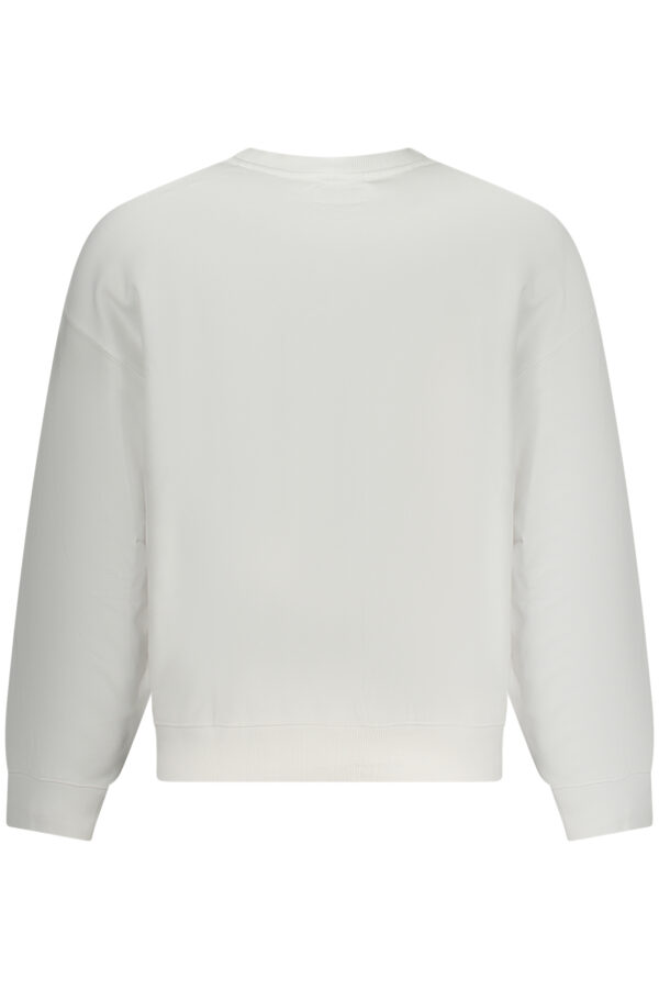 GUESS JEANS FELPA SENZA ZIP UOMO BIANCO - immagine 3