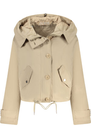 GUESS JEANS GIACCA SPORTIVA DONNA BEIGE