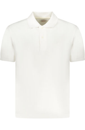 GUESS JEANS POLO MANICHE CORTE UOMO BIANCO