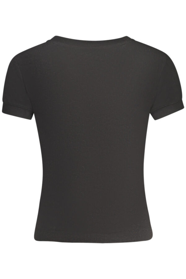 GUESS JEANS T-SHIRT MANICHE CORTE DONNA NERO - immagine 3