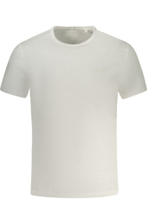 GUESS JEANS T-SHIRT MANICHE CORTE UOMO BIANCO