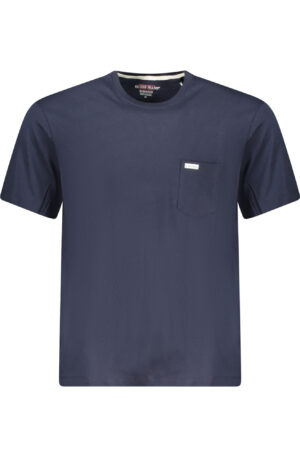 GUESS JEANS T-SHIRT MANICHE CORTE UOMO BLU