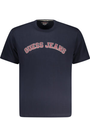 GUESS JEANS T-SHIRT MANICHE CORTE UOMO BLU