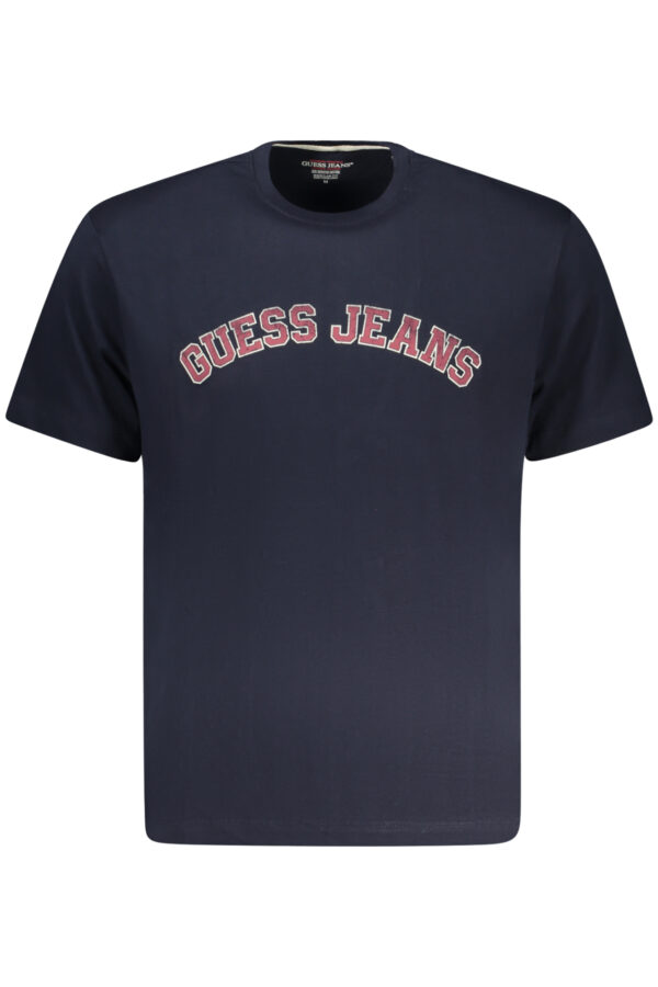 GUESS JEANS T-SHIRT MANICHE CORTE UOMO BLU