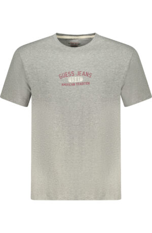 GUESS JEANS T-SHIRT MANICHE CORTE UOMO GRIGIO