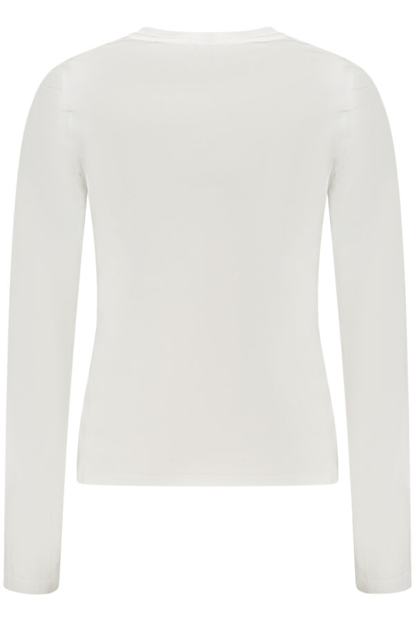 GUESS JEANS T-SHIRT MANICHE LUNGHE DONNA BIANCO - immagine 3