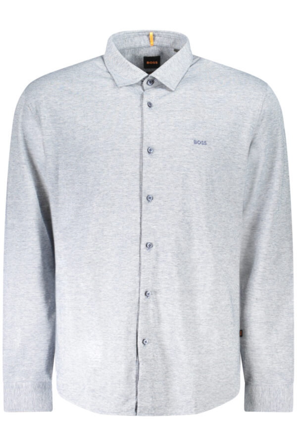 HUGO BOSS CAMICIA MANICHE LUNGHE UOMO BLU