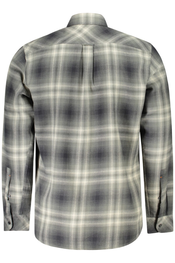 HUGO BOSS CAMICIA MANICHE LUNGHE UOMO VERDE - immagine 2