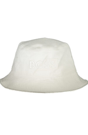 HUGO BOSS CAPPELLO PESCATORA UOMO BIANCO