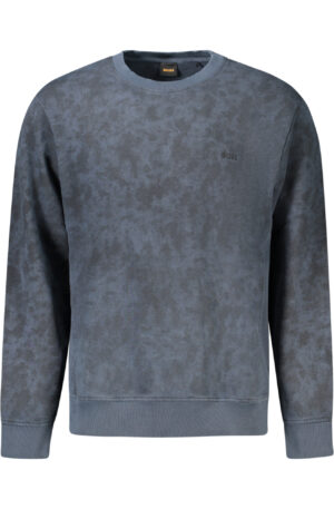 HUGO BOSS FELPA SENZA ZIP UOMO BLU