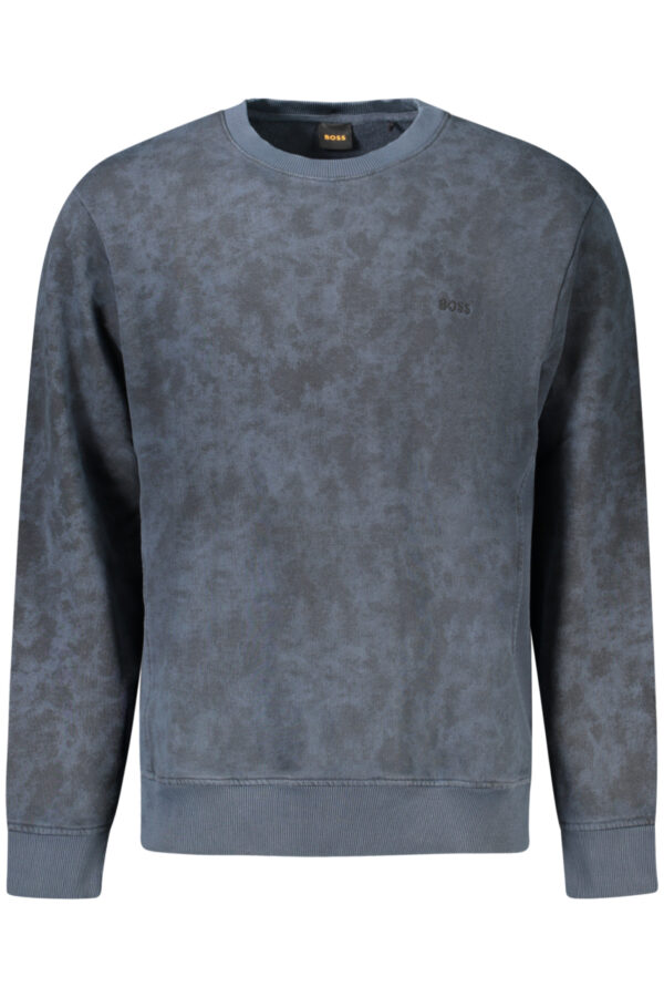 HUGO BOSS FELPA SENZA ZIP UOMO BLU