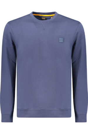 HUGO BOSS FELPA SENZA ZIP UOMO BLU