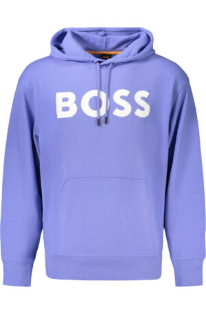 HUGO BOSS FELPA SENZA ZIP UOMO BLU